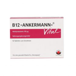 Витамин В12 Ankermann Vital (Метилкобаламин) табл. 100мкг 50шт. в Твери и области фото