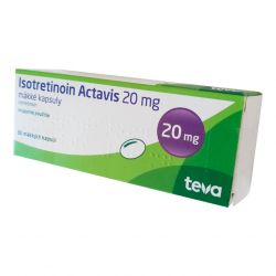 Изотретиноин Actavis (аналог Акненормин, Aknenormin) капс. 20мг 30шт в Твери и области фото