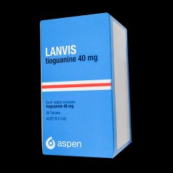Ланвис (Тиогуанин) таблетки 40мг 25шт в Твери и области фото
