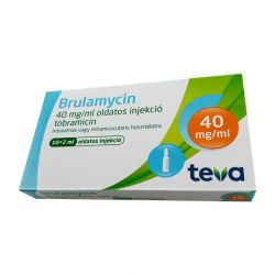 Бруламицин раствор для инъекций 40мг/мл 2мл! (80мг) ампулы №10 в Твери и области фото
