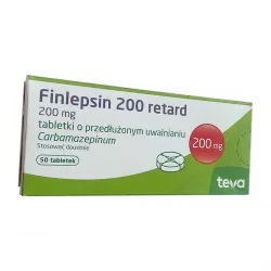 Финлепсин ретард таб. 200мг №50 фото