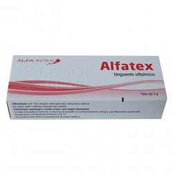 Альфатекс (Эубетал Антибиотико) глазная мазь 3г в Твери и области фото