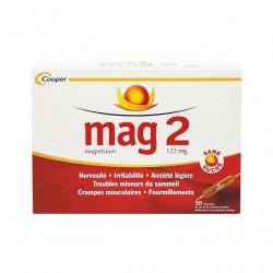 Маг 2, Mag 2, Магний 122мг ампулы для питья б/сахара №30 в Твери и области фото