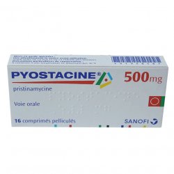 Пиостацин (Пристинамицин) таблетки 500мг №16 в Твери и области фото