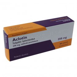Аклотин (Тиклопидин, Тикло) 250мг 60шт в Твери и области фото
