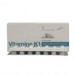 Витамин К1 в таб. по 50мг №14 в Твери и области фото